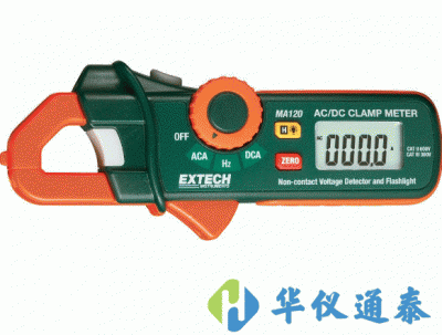 美國EXTECH MA120 200A交/直流迷你鉗表+電壓檢測(cè)器