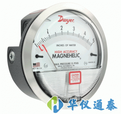 美國(guó)Dwyer MAGNEHELIC 2000系列差壓表